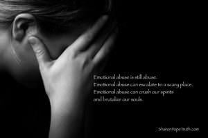 emotional abuse is still abuse